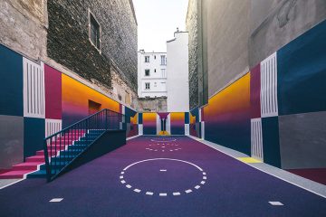 Surge una nueva cancha technicolor en Paris diseñada por Pigalle foto 1