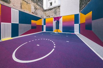 Surge una nueva cancha technicolor en Paris diseñada por Pigalle foto 4