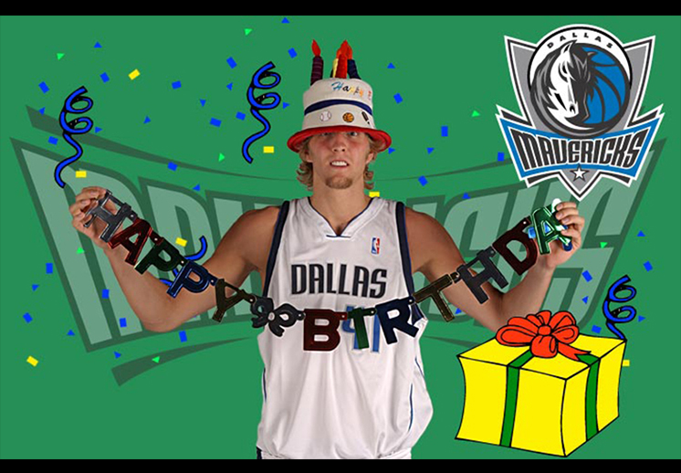 Feliz cumpleaños, Dirk Nowitzki