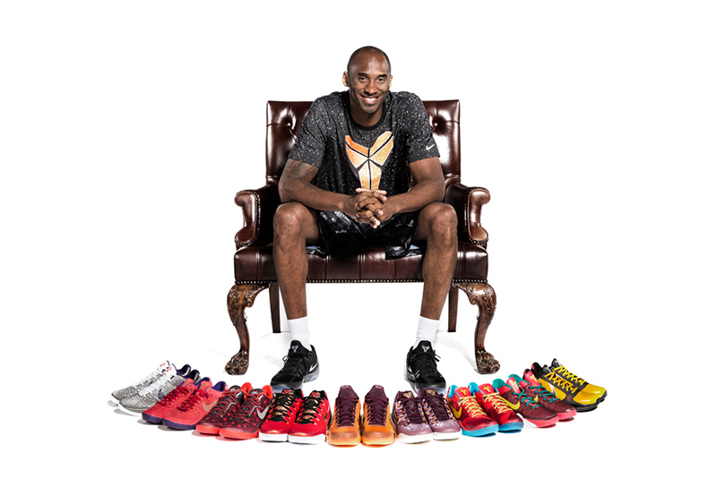 Kobe Bryant. Nike ($16 millones de dólares)
