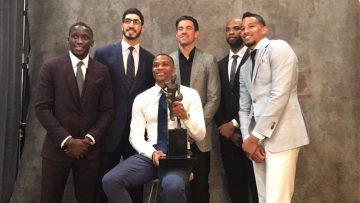 Russell Westbrook se llevó el título de MVP foto 1