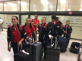 Feliz regreso a casa de la Selección Femenil de Basquetbol