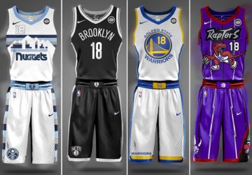 Como deberían ser los uniformes de la NBA según Brian Begley