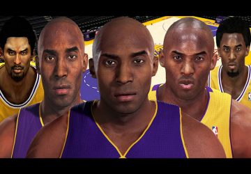 La evolución de Kobe en los videojuegos