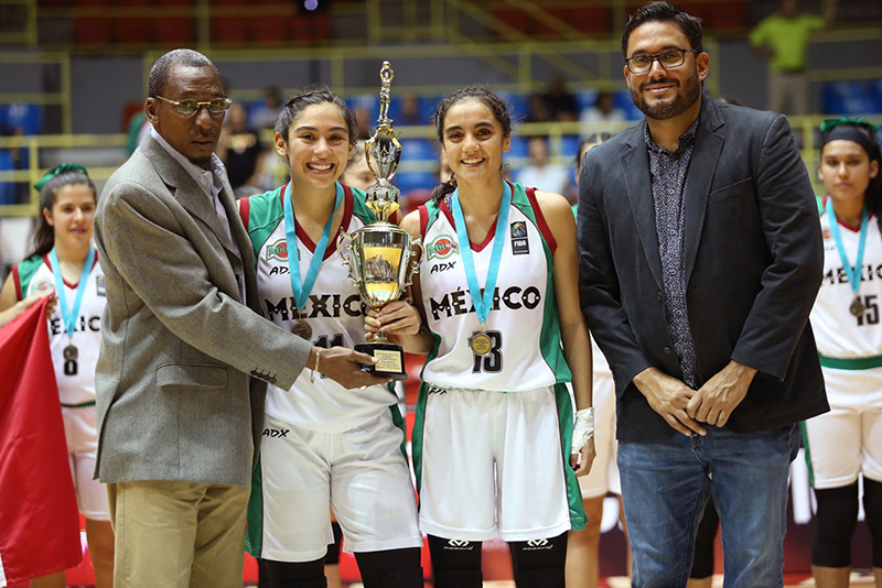 México se colgó el oro en el Centrobasket Femenil U17