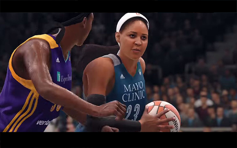 La WNBA llega al NBA Live 18