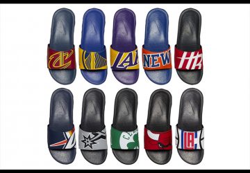 Los logos de la NBA en tus pies
