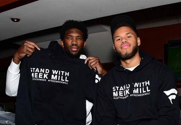 El grito de “Liberen a Meek Mill” se oye en la NBA