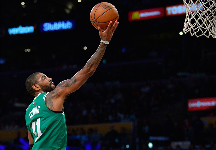 Kyrie Irving salvó a los Celtics