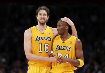 Kobe Bryant ve a Pau inmortalizado en el Staples Center