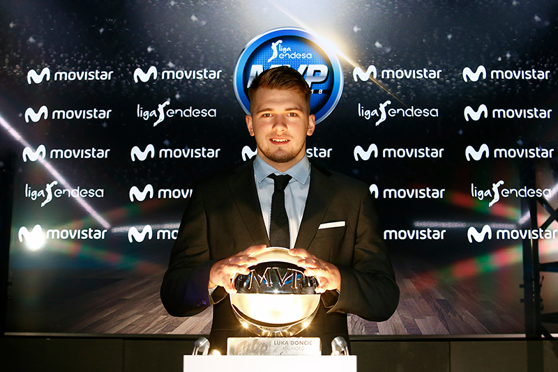 Luka Doncic es el MVP de la Liga Endesa Viva Basquet