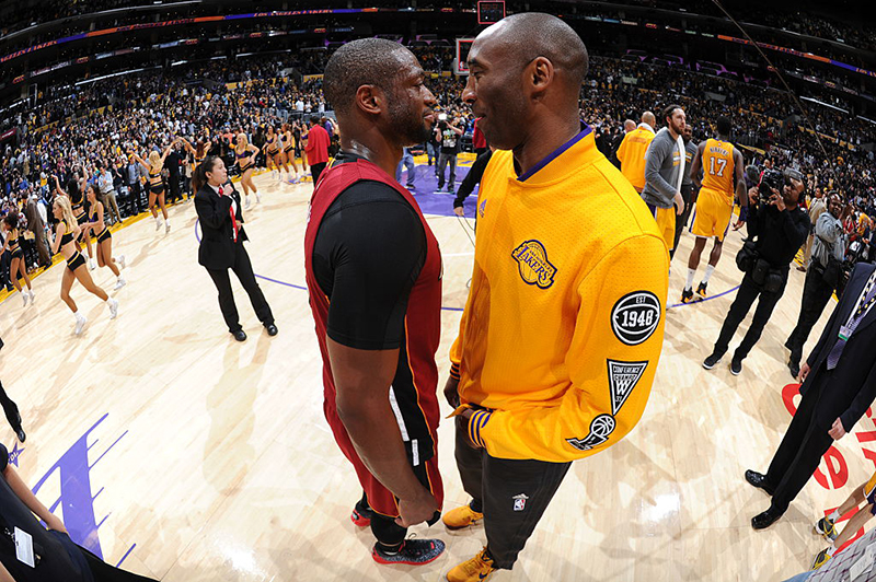 Wade rindió tributo a Kobe