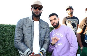 Drake y LeBron comparten escenario