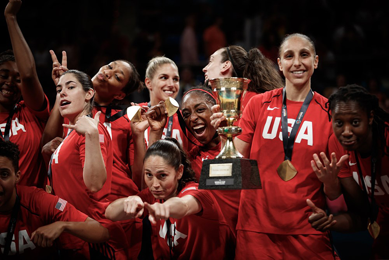 EE. UU, las más dominantes del basquetbol femenil