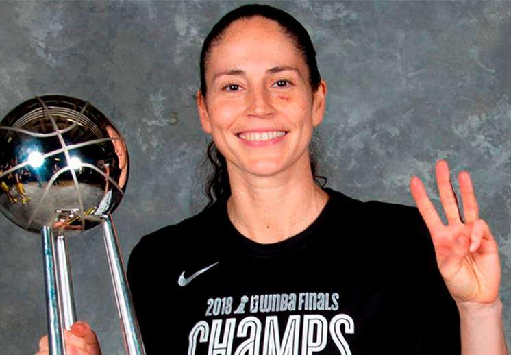 Una campeona de la WNBA llega a la NBA
