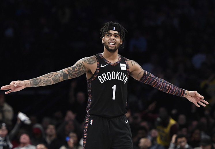 D’Angelo Russell tomó revancha contra los Lakers