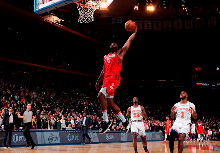 Datos estadísticos sobre los 61 puntos de James Harden Viva Basquet