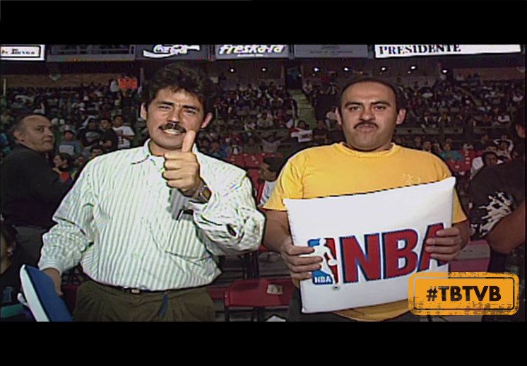 #TBTVB El partido esperado, exitoso debut de la NBA en México