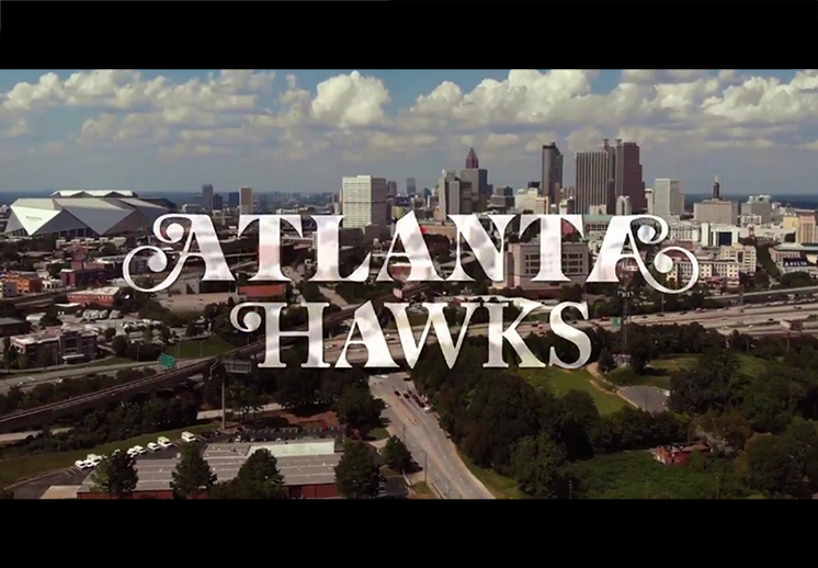 La creativa presentación del calendario de los Hawks de Atlanta