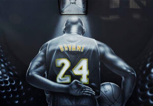 Kobe Bryant inmortalizado en una cancha de basket