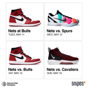 Los Nets se lucen presentando su calendario con sneakers 3