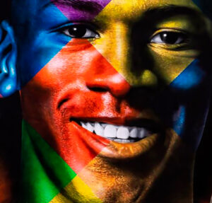 Neymar rindió tributo a las estrellas del basket en un mural espectacular 1