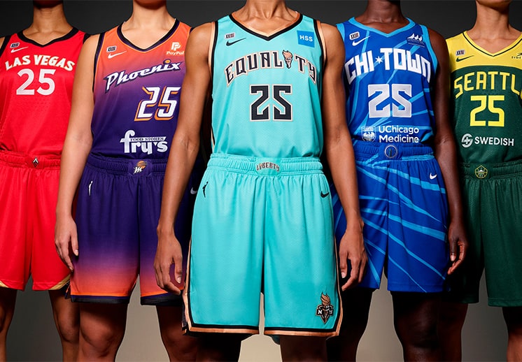 Nike presenta nuevos uniformes de la WNBA DEST