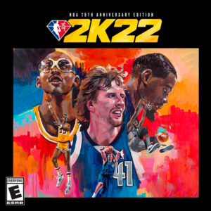 Candace Parker, Luka Doncic y Kareem Abdul-Jabbar en la portada de NBA 2K22