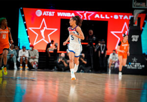 Las estrellas de la WNBA frenaron a la Selección Femenil de Estados Unidos