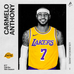 Carmelo Anthony cuenta por qué le dijo sí a los Lakers y LeBron 1