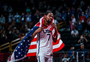 Kevin Durant medalla de oro y contrato millonario con los Nets