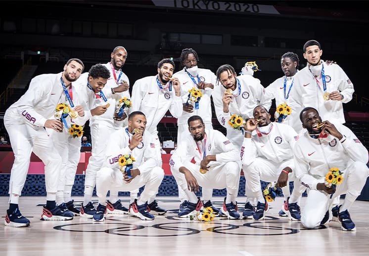 El Team USA se impuso a Francia y conquistó la medalla de oro en Tokyo 2020