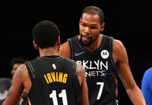 Kevin Durant se olvida de Kyrie por ahora y se concentra en los Nets
