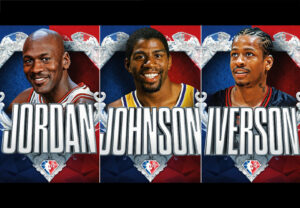 Jordan, Magic, Bird, Iverson y más figuras se unen al Equipo del 75 Aniversario de la NBA DEST