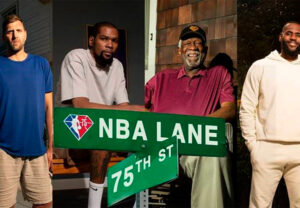 Llegó el estreno de NBA Lane, el corto que celebra los 75 años de la NBA