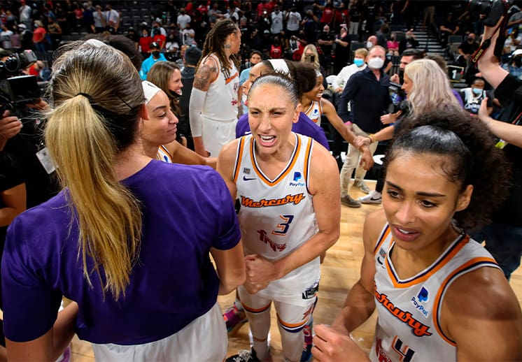 Taurasi y Griner llevan a Phoenix Mercury a las Finales de la WNBA