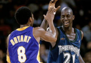 El debut de Kobe Bryant y Kevin Garnett en la NBA