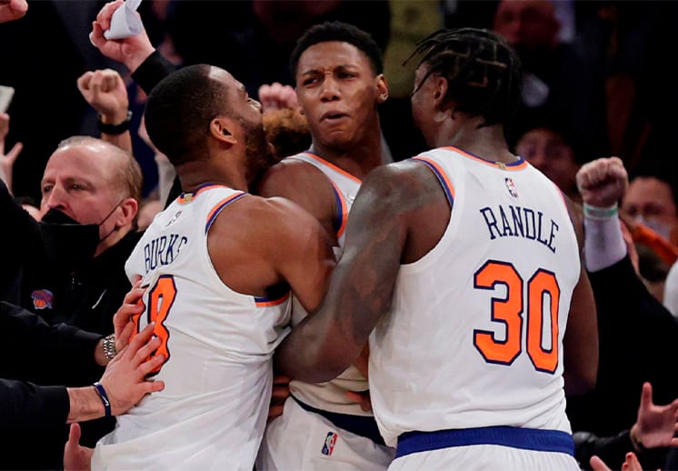 Los héroes y el villano en la dramática victoria de los Knicks DEST