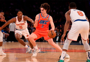 Josh Giddey hace historia en el Madison Square Garden en otra vergüenza para Knicks