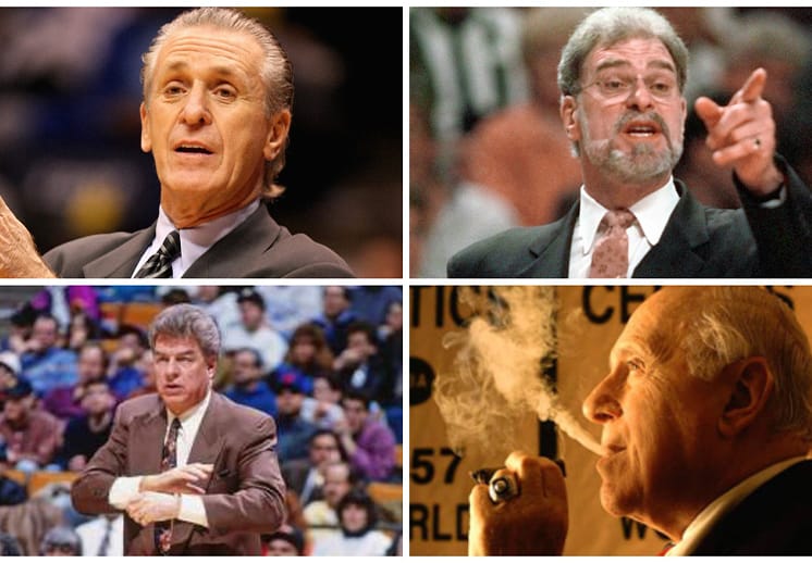 La lista de los mejores entrenadores de la historia en la NBA