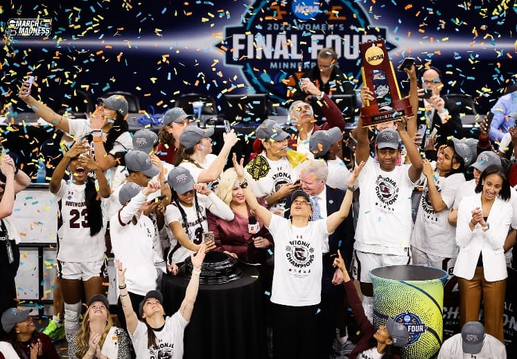 South Carolina se impone a UConn y son las nuevas campeonas en la NCAA