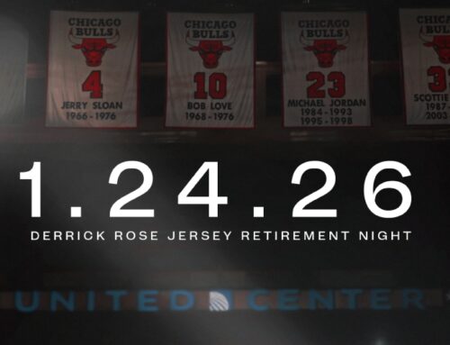 Los Bulls retiran el jersey de Derrick Rose