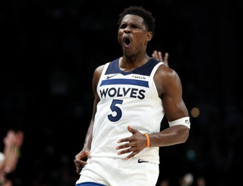 Anthony Edwards, el tercer más joven en llegar a 10 mil puntos